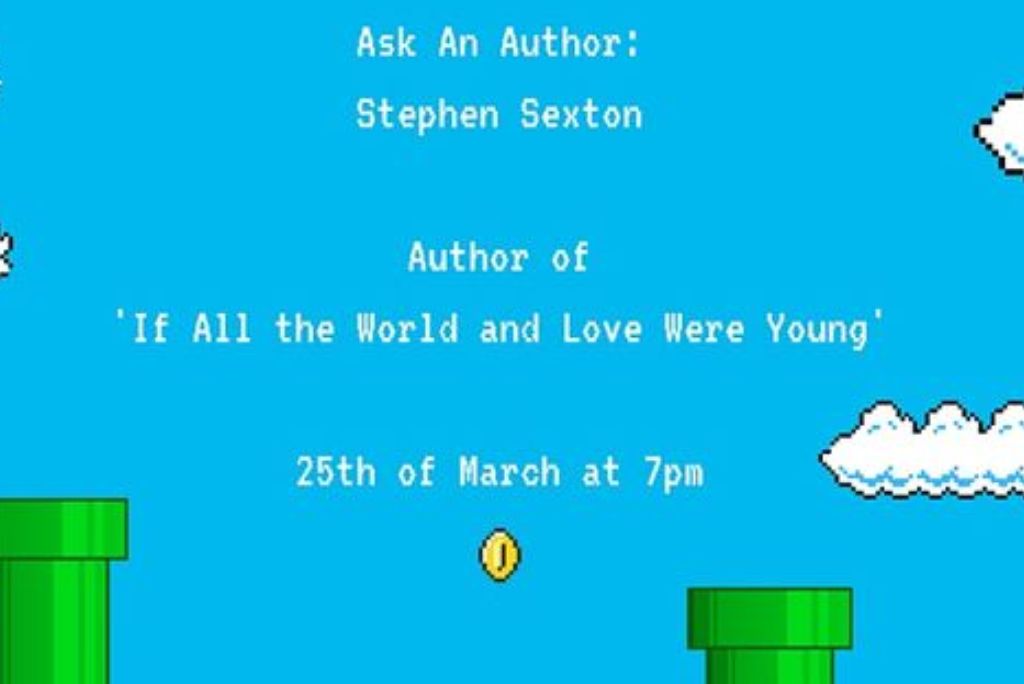 Discuss ‘If All the World and Love Were Young’ with Stephen Sexton.